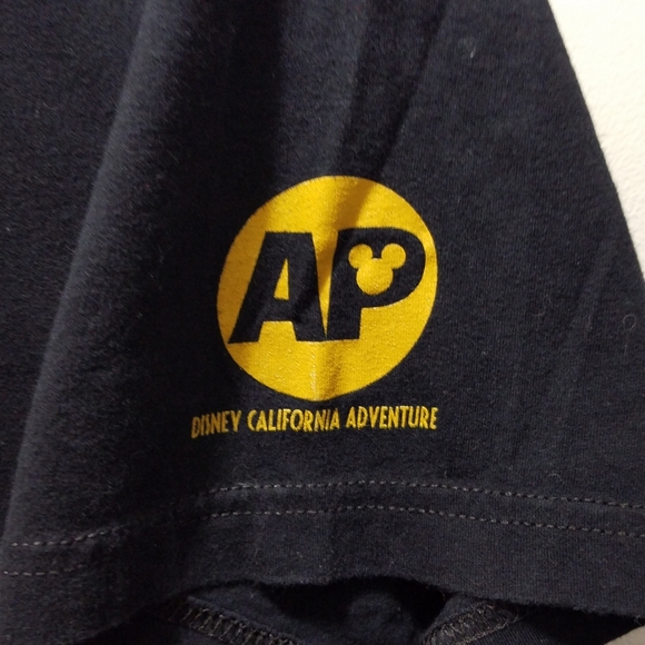 Disneyland Hollywood Tower Hotel Of Terror Men 2LX Black Shirt Passholder Disney - Picture 4 of 6